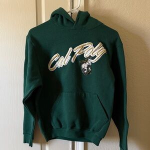 Women’s Cal Poly official embroidered hooded sweatshirt size Small